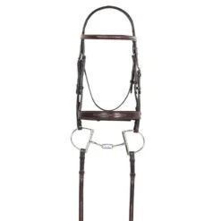 Pessoa Pro Fancy Wide Nose Bridle -NR Classic Horse Gear Shop 222428 703497
