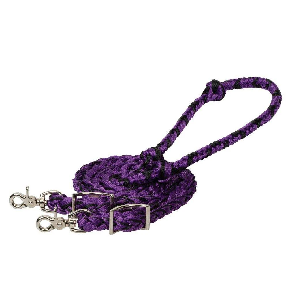 Weaver Leather Braided Barrel Reins 3/4in X 8ft 9 Weaver Leather Braided Barrel Reins 3/4in X 8ft - Image 7