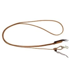 Cowboy Tack Knot Harness Leather 1/2inx8ft Roping Reins