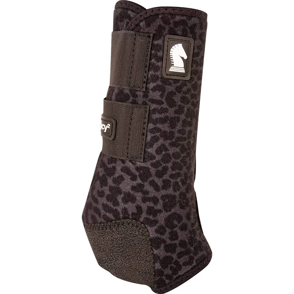 Classic Black Leopard Legacy2 Medium Splint Boots 3 Classic Black Leopard Legacy2 Medium Splint Boots