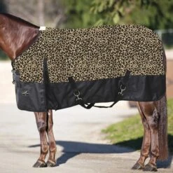 Professionals Choice Professional Cheetah Horse 1200D Winter Blanket