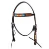Oxbow Tack Colorado Beaded Tooled Browband Headstall 2 Oxbow Tack Colorado Beaded Tooled Browband Headstall -NR Classic Horse Gear Shop 229171 728110
