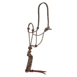 Mustang Aztec Braided Waxed Halter W/8ft Lead 7 Mustang Aztec Braided Waxed Halter W/8ft Lead -NR Classic Horse Gear Shop 229185 728140