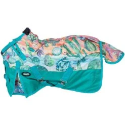 Tough 1 Cactus 1200D Mini Horse Turnout Blanket With Snuggit Neck -NR Classic Horse Gear Shop 234766 755916