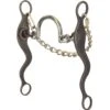 Reinsman Mike Beers Classic High Port Chain Blue Steel Shank Bit -NR Classic Horse Gear Shop 3073 default l