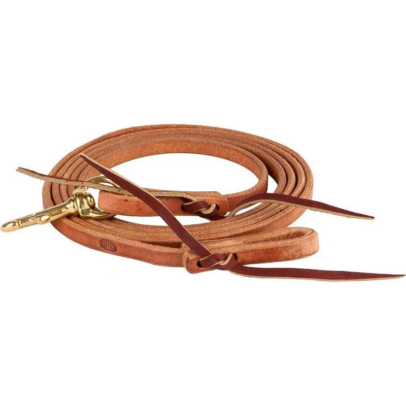 Nrs Tack Flat 1/2 In. X 8 Ft. Roping Reins 3 Nrs Tack Flat 1/2 In. X 8 Ft. Roping Reins