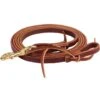 Nrs Tack Latigo Leather Flat Roping Reins