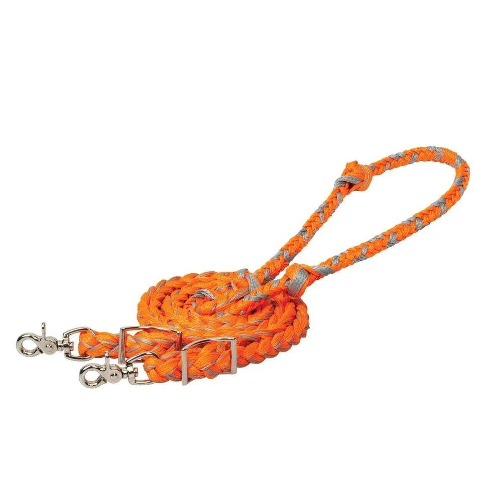 Weaver Leather Braided Barrel Reins 3/4in X 8ft 5 Weaver Leather Braided Barrel Reins 3/4in X 8ft - Image 3