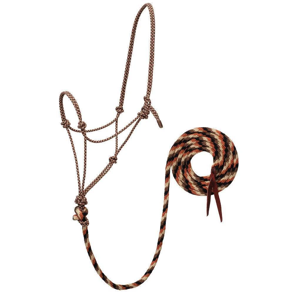 Weaver Leather Ecoluxe Bamboo Rope Halter With 10ft Lead 6 Weaver Leather Ecoluxe Bamboo Rope Halter With 10ft Lead - Image 4