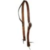 Nrs Tack Oiled Single Latigo Ear With Single Buckle Headstall