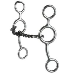 Reinsman Sweet Iron Small Twisted Wire Junior Cowhorse Gag Bit