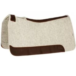 5 Star Equine Products Supplies Inc. 5 The Roper 3/4 Inch Natural Felt Saddle Pad