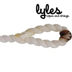 Lyles Lariats 7 1/2 Ft White Steer String