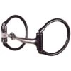 Dutton Bits Traditional 3/8in. Smooth Offset D-Ring Snaffle Bit -NR Classic Horse Gear Shop 6510 default l