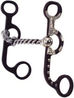 NRS Twisted Wire Argentine Snaffle Bit