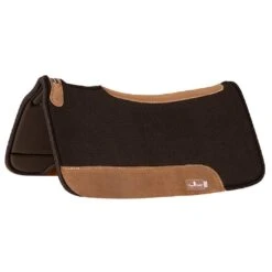 Classic Equine Black CountourPedic Saddle Pad