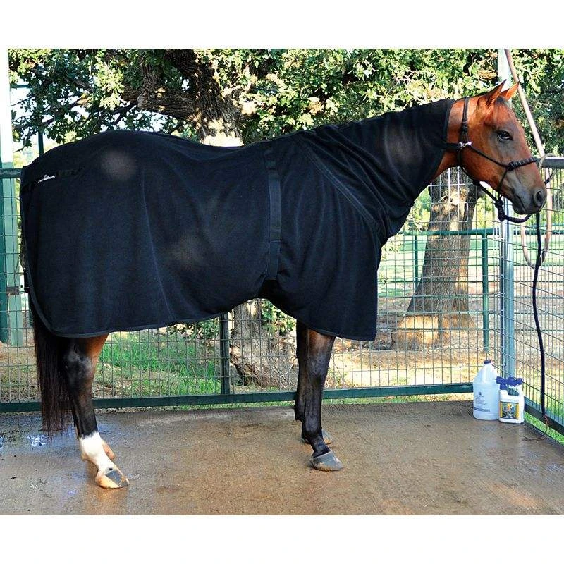 Classic Polar Fleece Cooler Horse Blanket 3 Classic Polar Fleece Cooler Horse Blanket