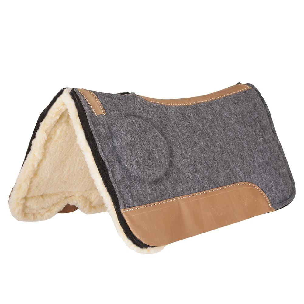 Mustang Correct-Fit Fleece Bottom Saddle Pad 3 Mustang Correct-Fit Fleece Bottom Saddle Pad