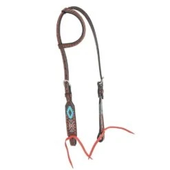 Aztec Beaded Slip Ear Headstall