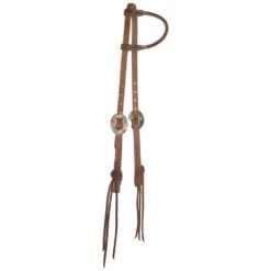 Nrs Tack TLC Series Rattlesnake Oiled Slide Ear Headstall