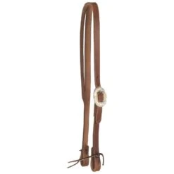 Nrs Tack TLC Series Split Ear Oiled With Floral Cart Buckle Headstall