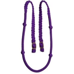 Mustang Cable Knotted Lifter Barrel Rein -NR Classic Horse Gear Shop 8177 fromShopify 2