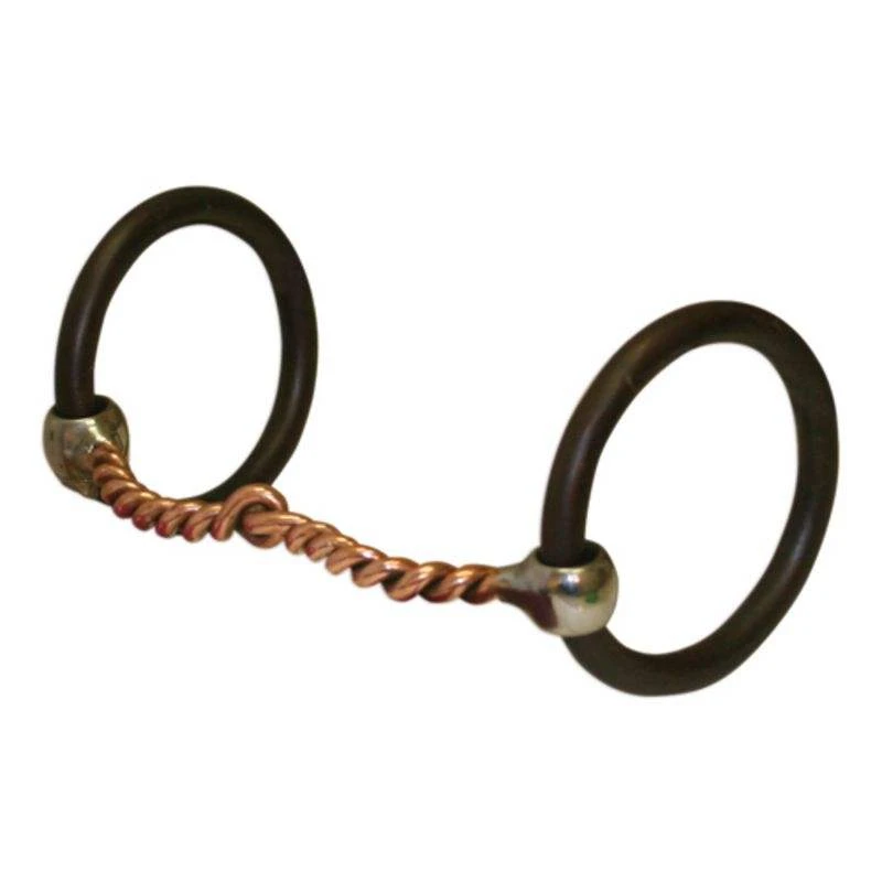Professionals Choice Bob Avila Copper Twist Mouth Snaffle 3 Professionals Choice Bob Avila Copper Twist Mouth Snaffle