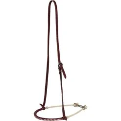 Oxbow Tack Single Rope Leather Covered Oxbow Tack Noseband -NR Classic Horse Gear Shop 857130 2
