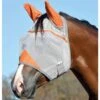 Cashel Company Animal Rescue Crusader Orange Horse Fly Mask With Ears