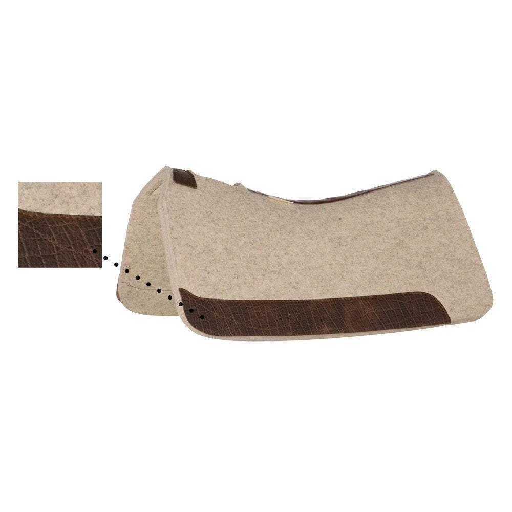 5 Star 1in. Barrel Racer 28 X 30 Saddle Pad With Exclusive Chocolate Elephant Print Wear Leathers 3 5 Star 1in. Barrel Racer 28 X 30 Saddle Pad With Exclusive Chocolate Elephant Print Wear Leathers