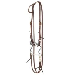Dutton Bits NRS By Ported Chain Cavalry Bit Bridle Set