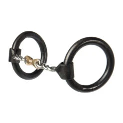 Dutton Bits Heavy Loose Ring Twisted Dogbone Snaffle Bit