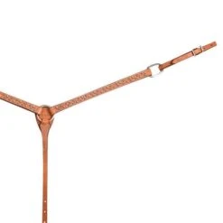 Martin Saddlery 1 In. Skirting Leather Breast Collar W/Copper Dots -NR Classic Horse Gear Shop BC10021P38 20NATURAL 20copy