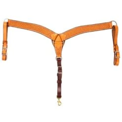 NRS 2 Inch Basket Stamped Breast Collar -NR Classic Horse Gear Shop BC556 1