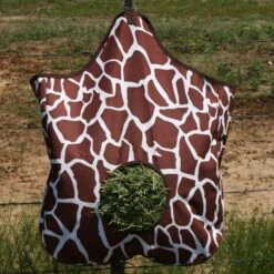 Bar H Equine Economy Hay Bag -NR Classic Horse Gear Shop BH HB 20GIRAFFE