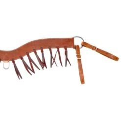 Oxbow Harness Leather 2.5in Tripping Collar W/ Latigo Strings -NR Classic Horse Gear Shop JT MTBC STRINGS 02 201