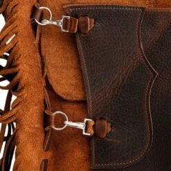 NRS Ranch Hand Brown Oiled Chinks -NR Classic Horse Gear Shop NRS BCOT 4 2 bd51f2ee e7ae 4be2 9ecb c1b71ac32735
