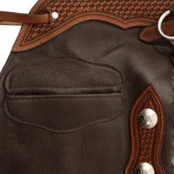 NRS Day Worker Dark Brown Chink -NR Classic Horse Gear Shop NRS BWCDBN 2