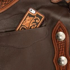 NRS Day Worker Dark Brown Chink -NR Classic Horse Gear Shop NRS BWCDBN 4