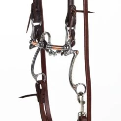 Nrs Tack Horse Bridle Set With Correctional Port 7 Shank Bit -NR Classic Horse Gear Shop PL NRS SHKBRR 1050 02