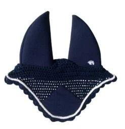 Plughz Sound Off Ear Net W/ Piping -NR Classic Horse Gear Shop SOUNDOFF P fromShopify 2