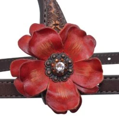 Circle Y Saddlery Sarah Rose Vintage Single Ear Headstall -NR Classic Horse Gear Shop X0204 100V 2