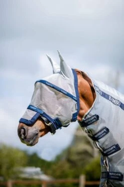 Horseware Ireland Rambo Plus Fly Mask -NR Classic Horse Gear Shop dmaf15 ib00 20 6